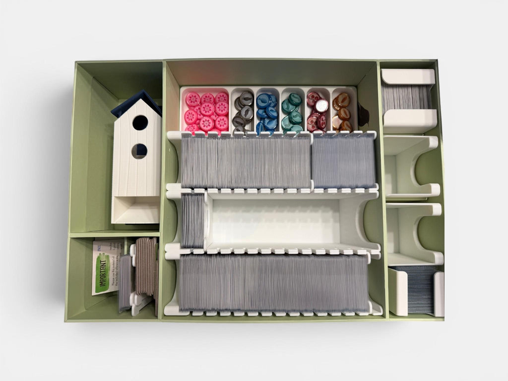 Wingspan Nesting Box Insert / Organizer - All Expansions (Updated Through the Americas Expansion)