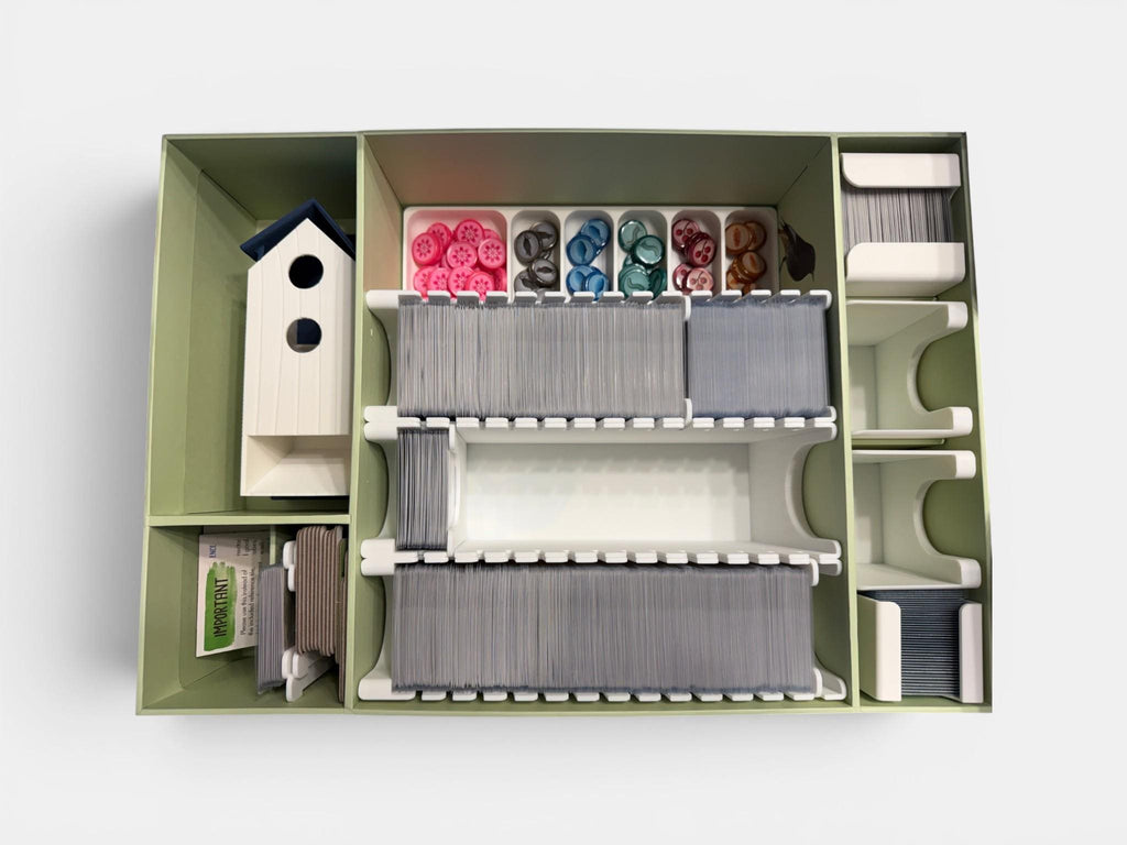 Wingspan Nesting Box Insert / Organizer - All Expansions (Updated Through the Americas Expansion)