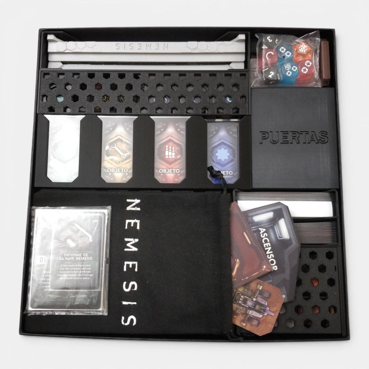 Complete Nemesis Lockdown Insert + Deluxe Doors and Eggs