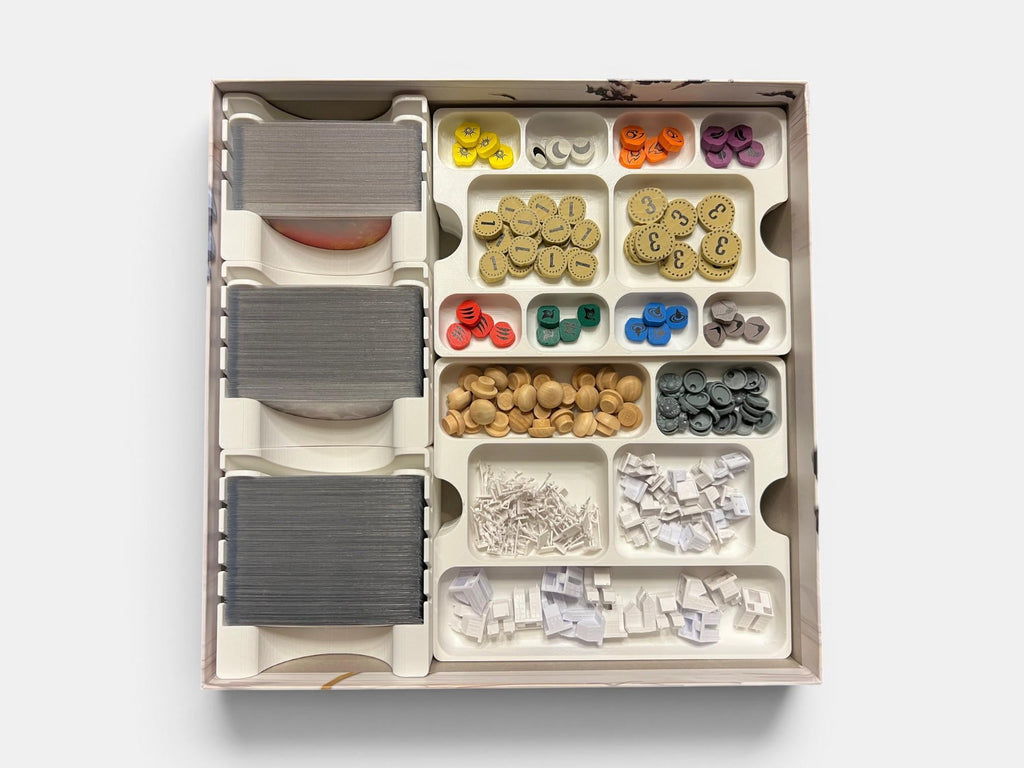 Spirit Island Insert / Organizer - Holds All Expansions Through Nature Incarnate