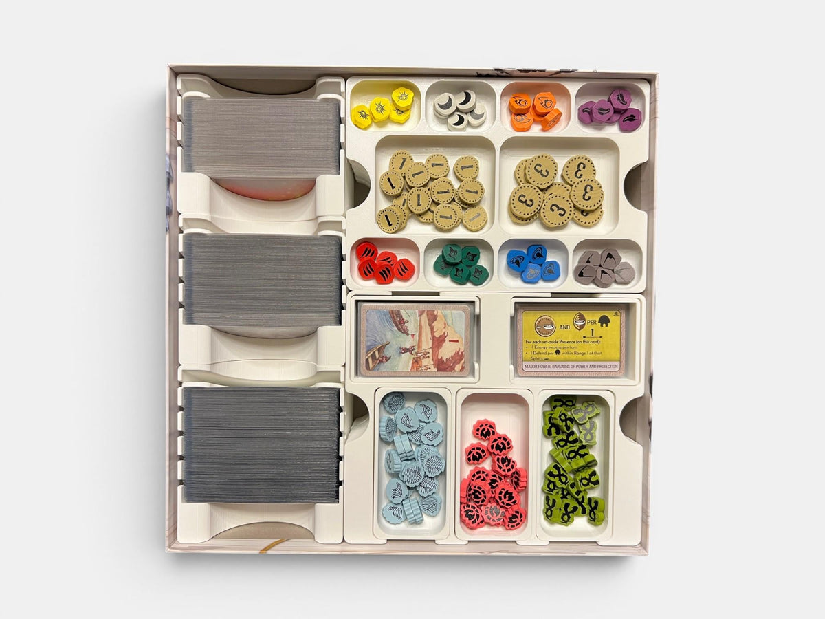 Spirit Island Insert / Organizer - Holds All Expansions Through Nature Incarnate