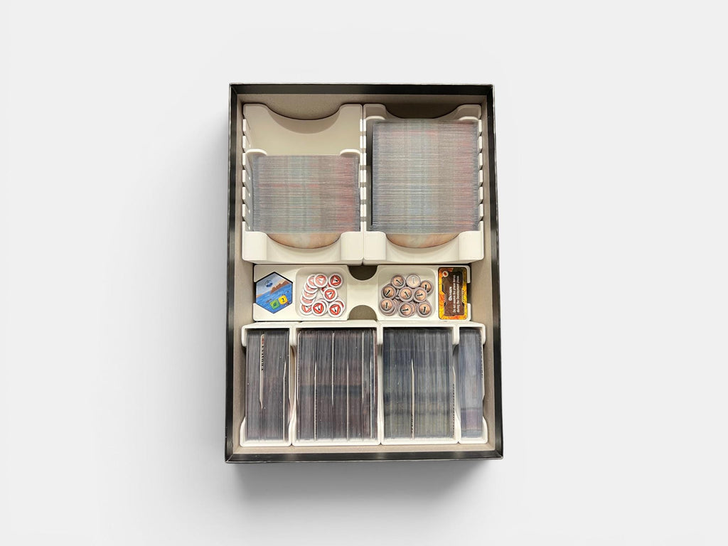 Terraforming Mars: Ares Expedition Insert / Organizer - Holds Discovery, Foundations, and Crisis Expansions