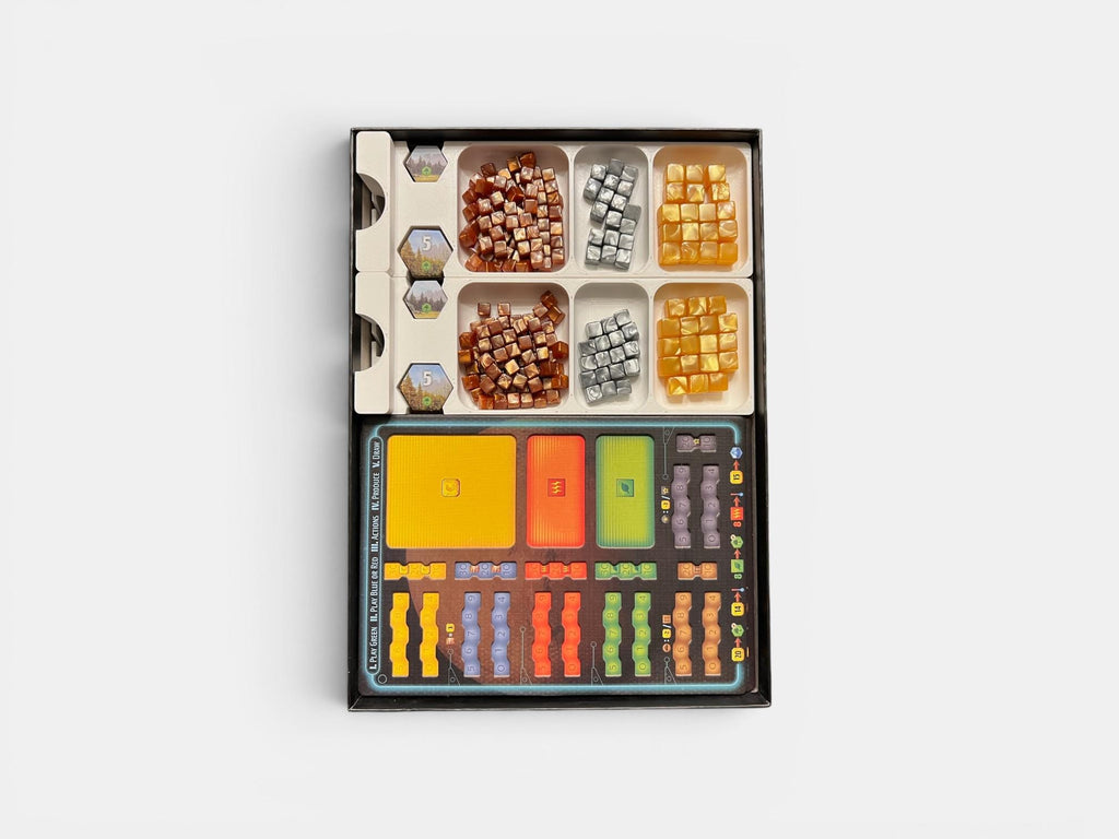 Terraforming Mars: Ares Expedition Insert / Organizer - Holds Discovery, Foundations, and Crisis Expansions