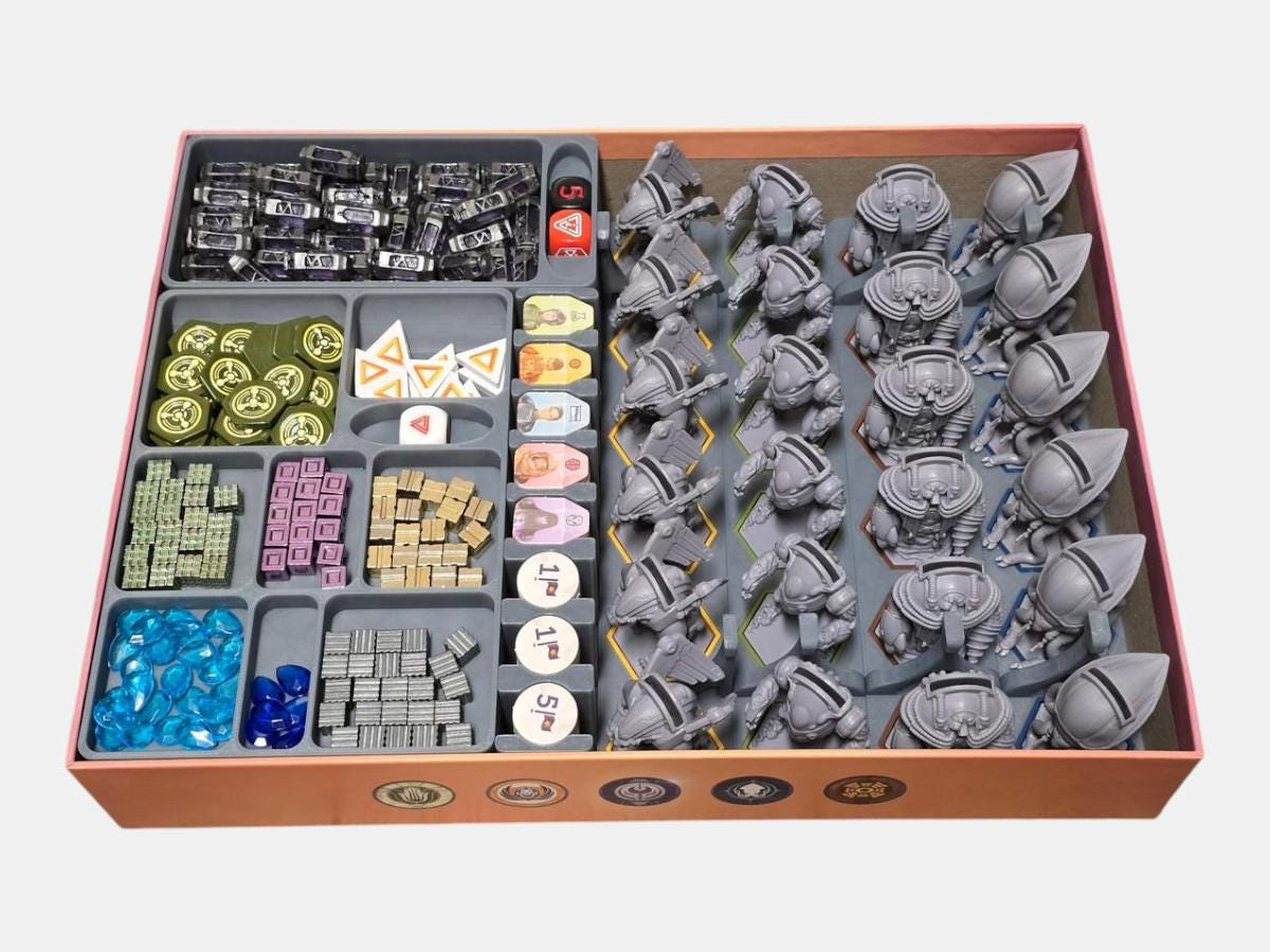 Anachrony + Fractures of Time Organizer Insert