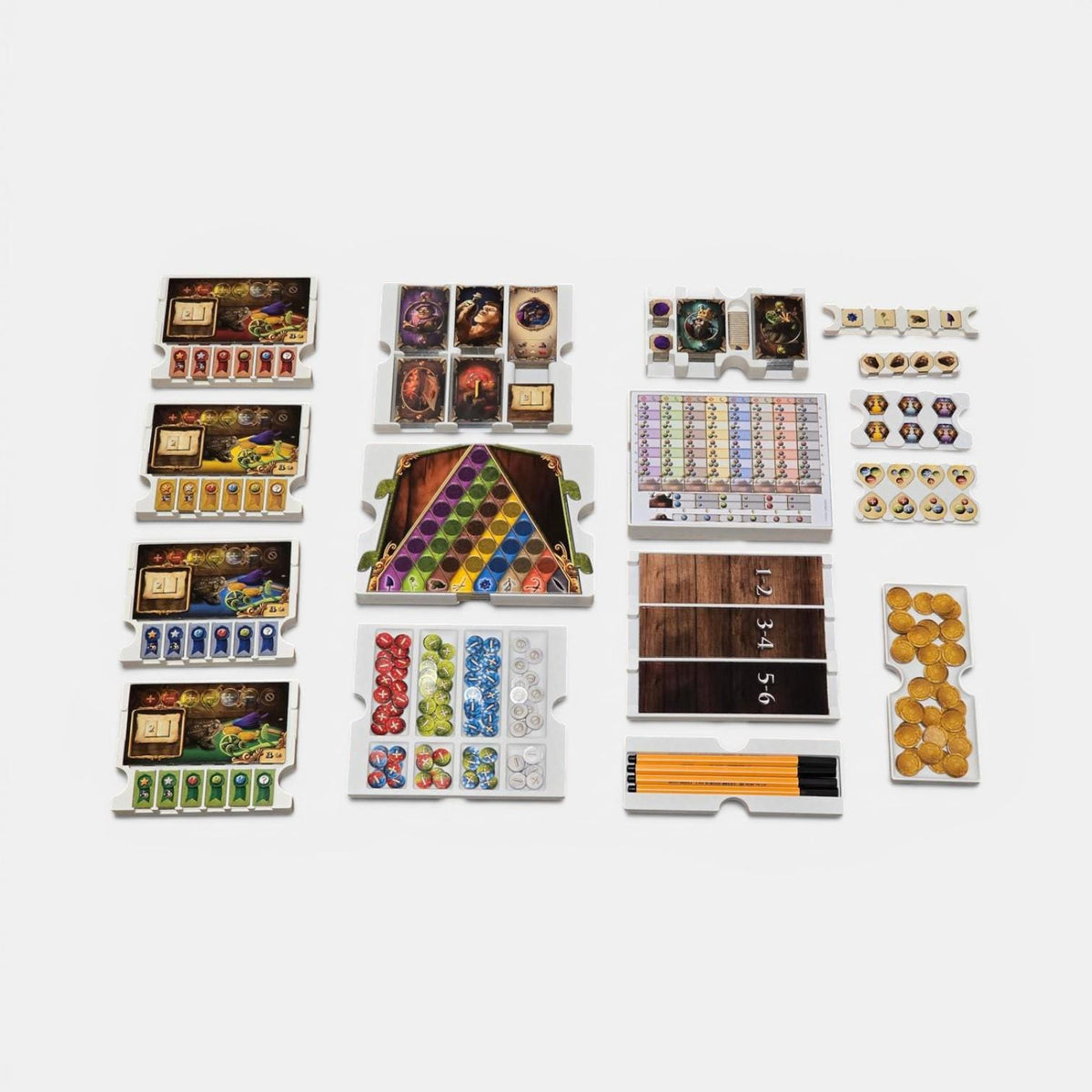 Alchemists with The King's Golem Expansion Organizer Insert