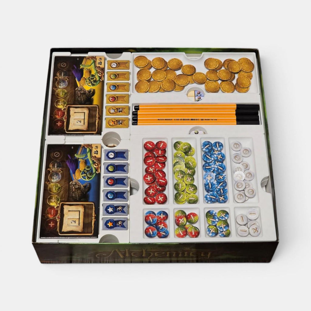 Alchemists with The King's Golem Expansion Organizer Insert