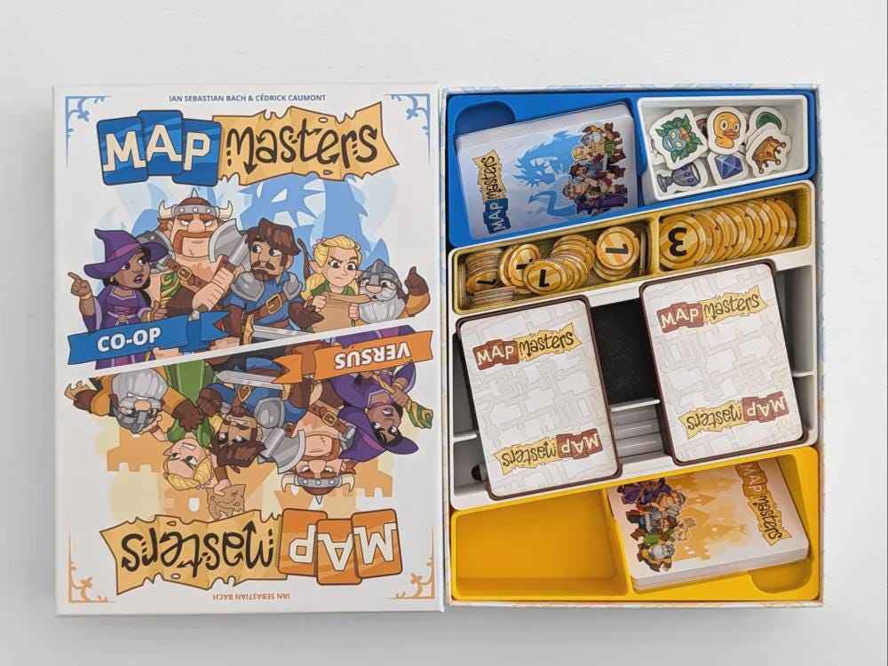 Map Masters - Organizer Insert