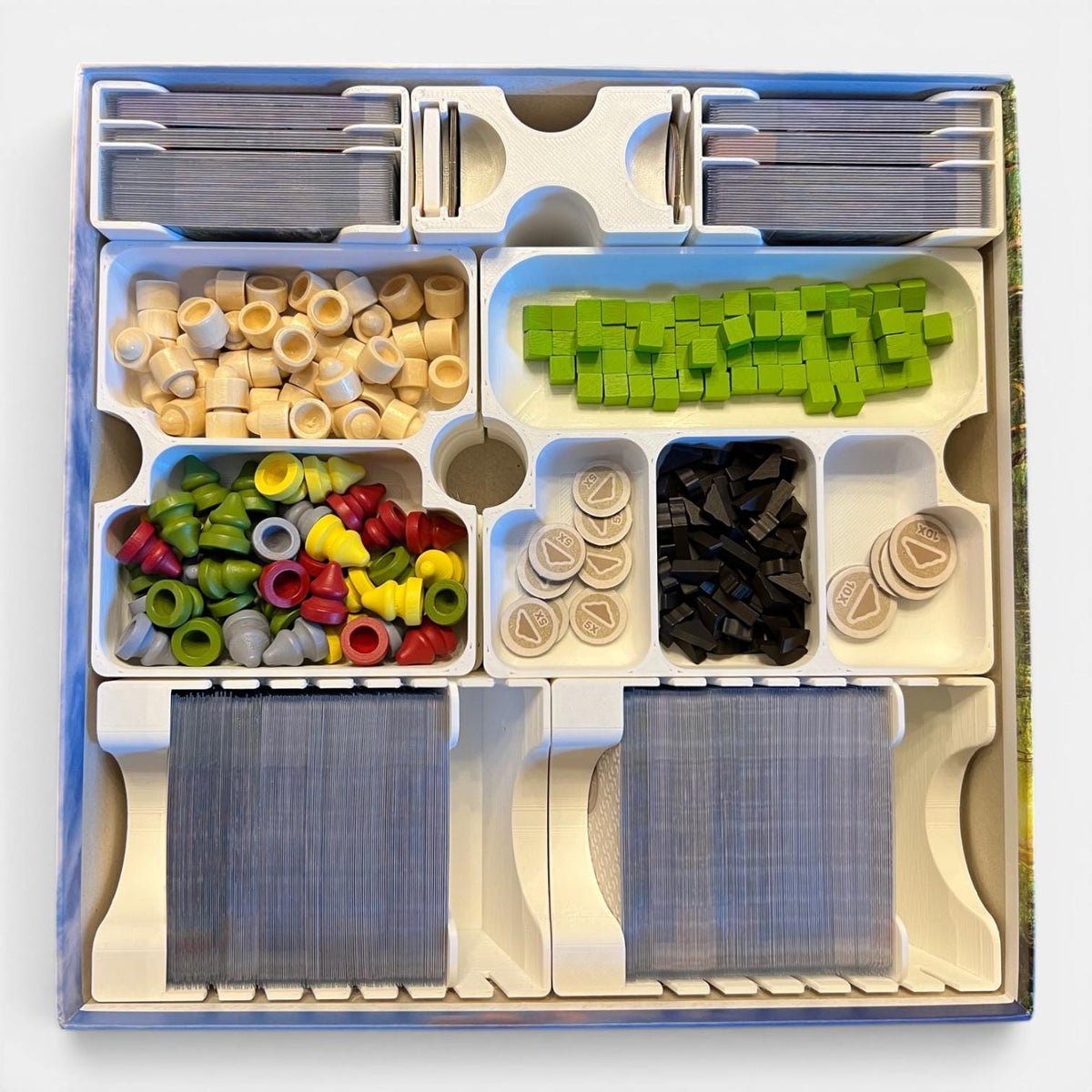 Organizer for Earth Board Game - Also Holds Kickstarter Extras