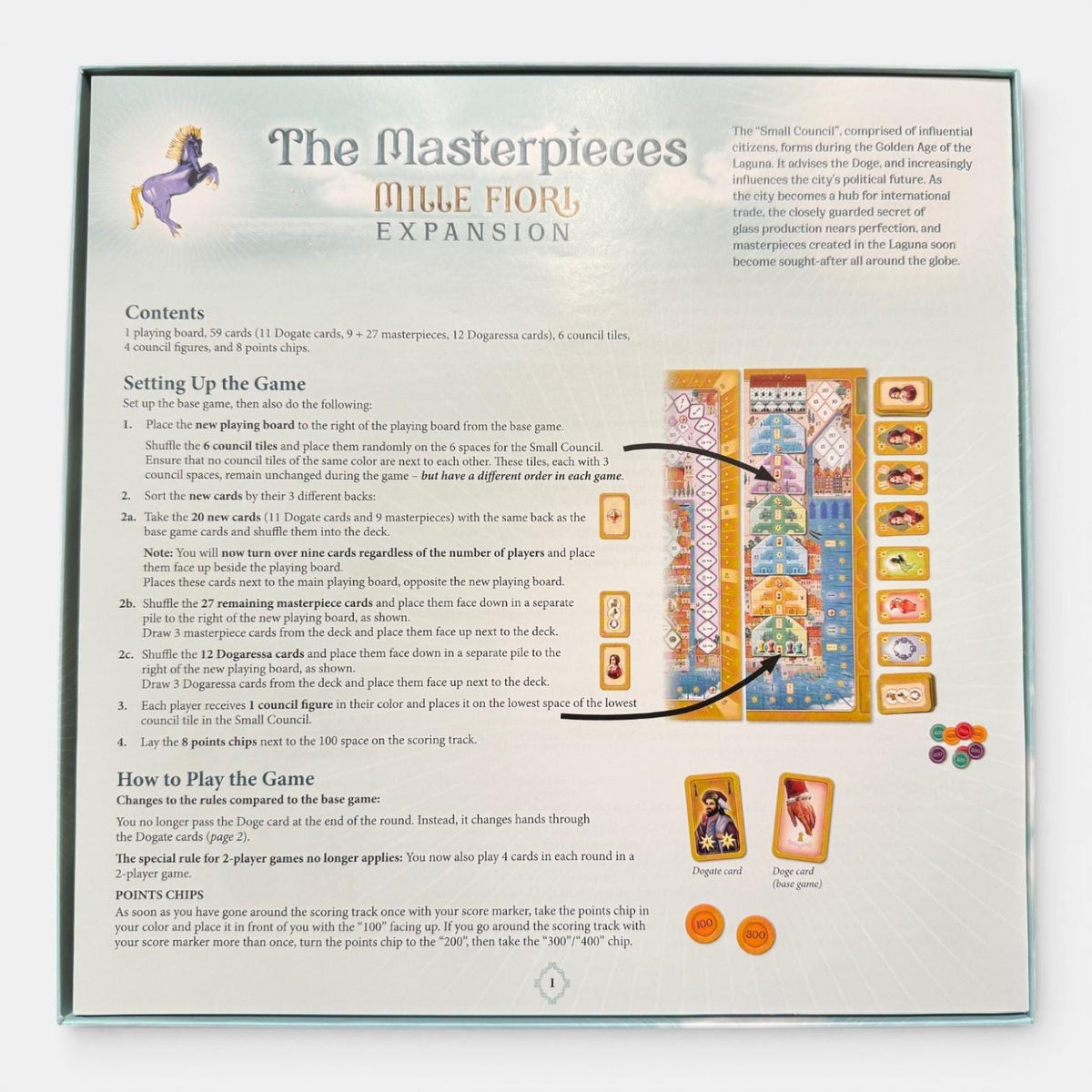 Mille Fiori and The Masterpieces Insert