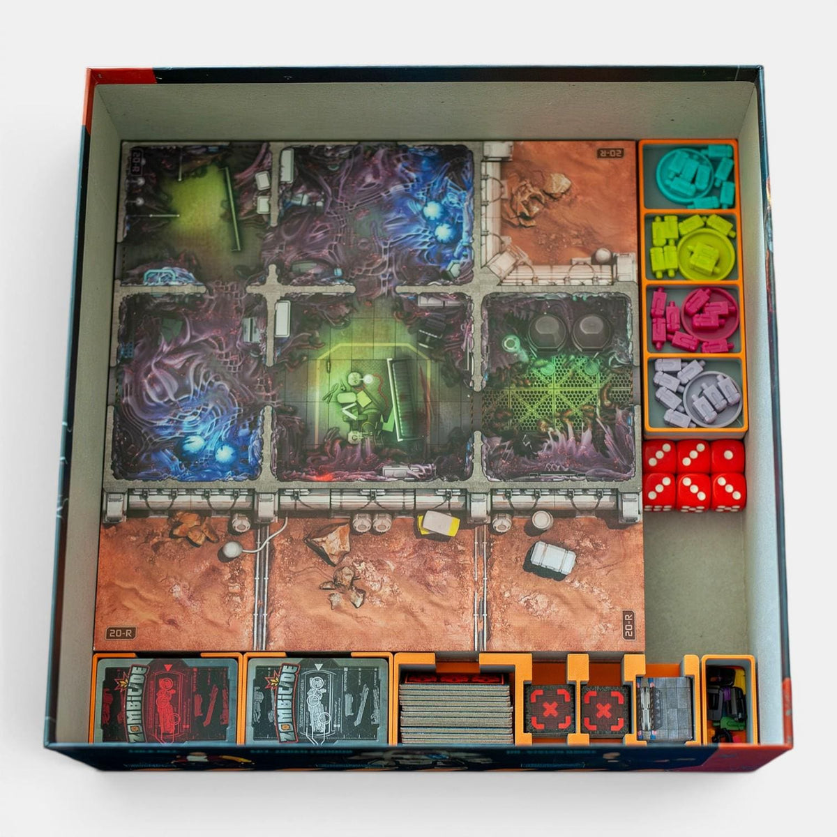 Zombicide Invader + Black Ops - Insert Organizer