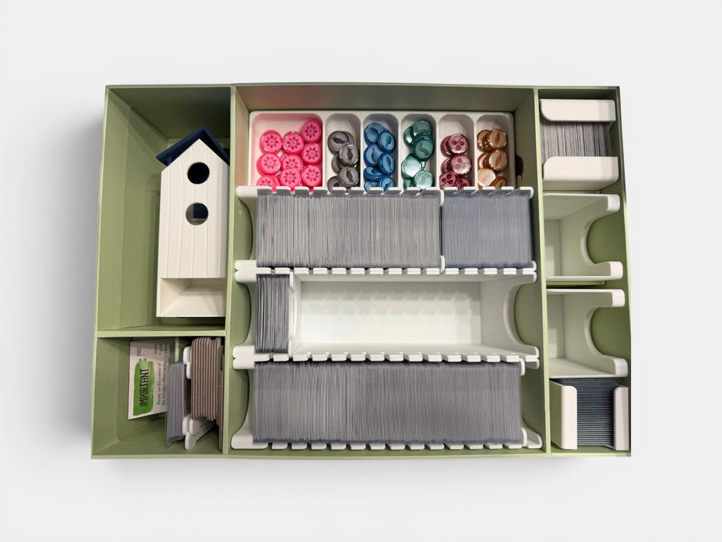 Wingspan Nesting Box Insert / Organizer - All Expansions (Updated Through the Americas Expansion)