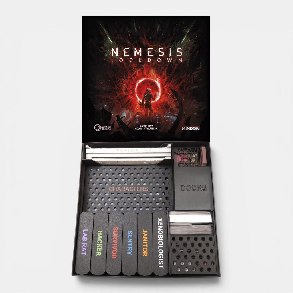 Complete Nemesis Lockdown Insert + Deluxe Doors and Eggs