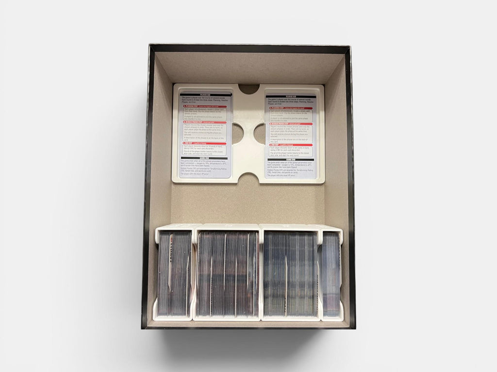 Terraforming Mars: Ares Expedition Insert / Organizer - Holds Discovery, Foundations, and Crisis Expansions