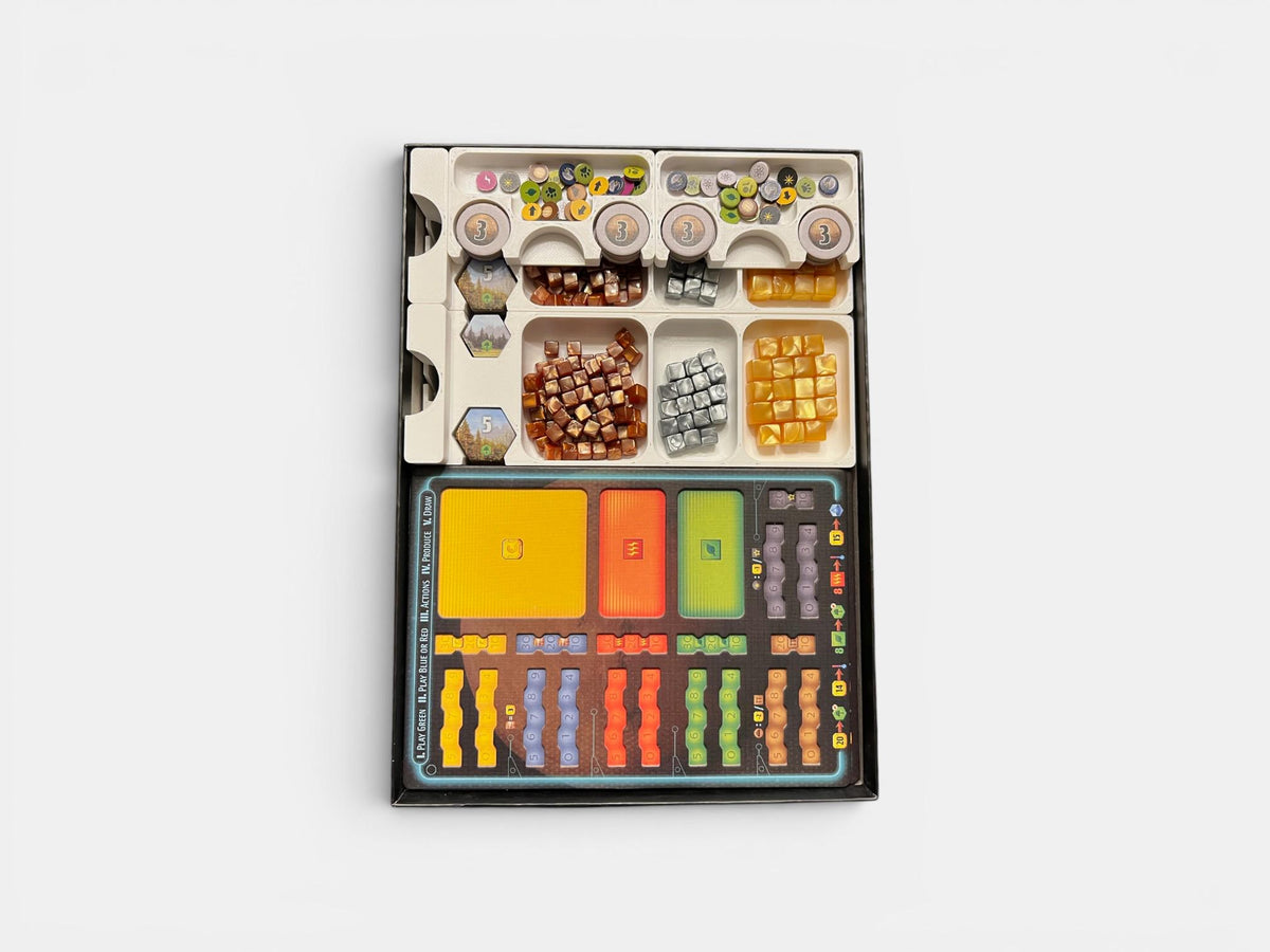 Terraforming Mars: Ares Expedition Insert / Organizer - Holds Discovery, Foundations, and Crisis Expansions