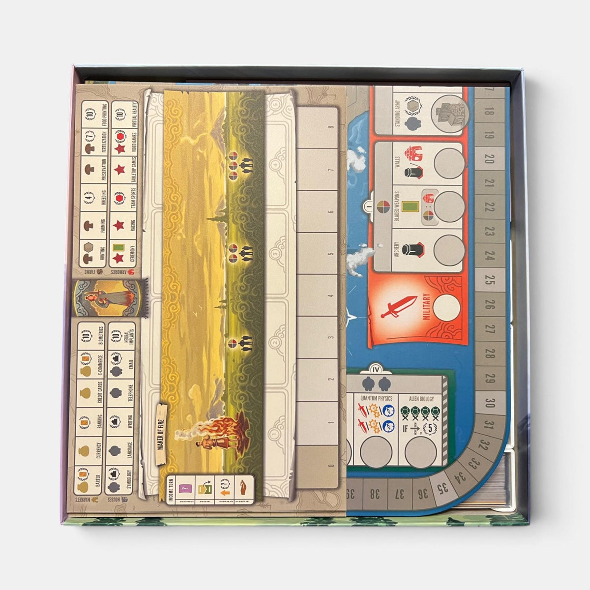 Tapestry - Fits All Three Expansions (Fantasies and Futures / Arts and Architecture / Plans and Ploys) Insert / Organizer