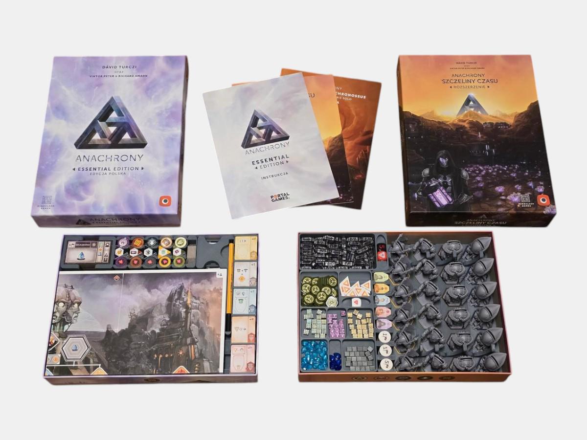 Anachrony + Fractures of Time Organizer Insert