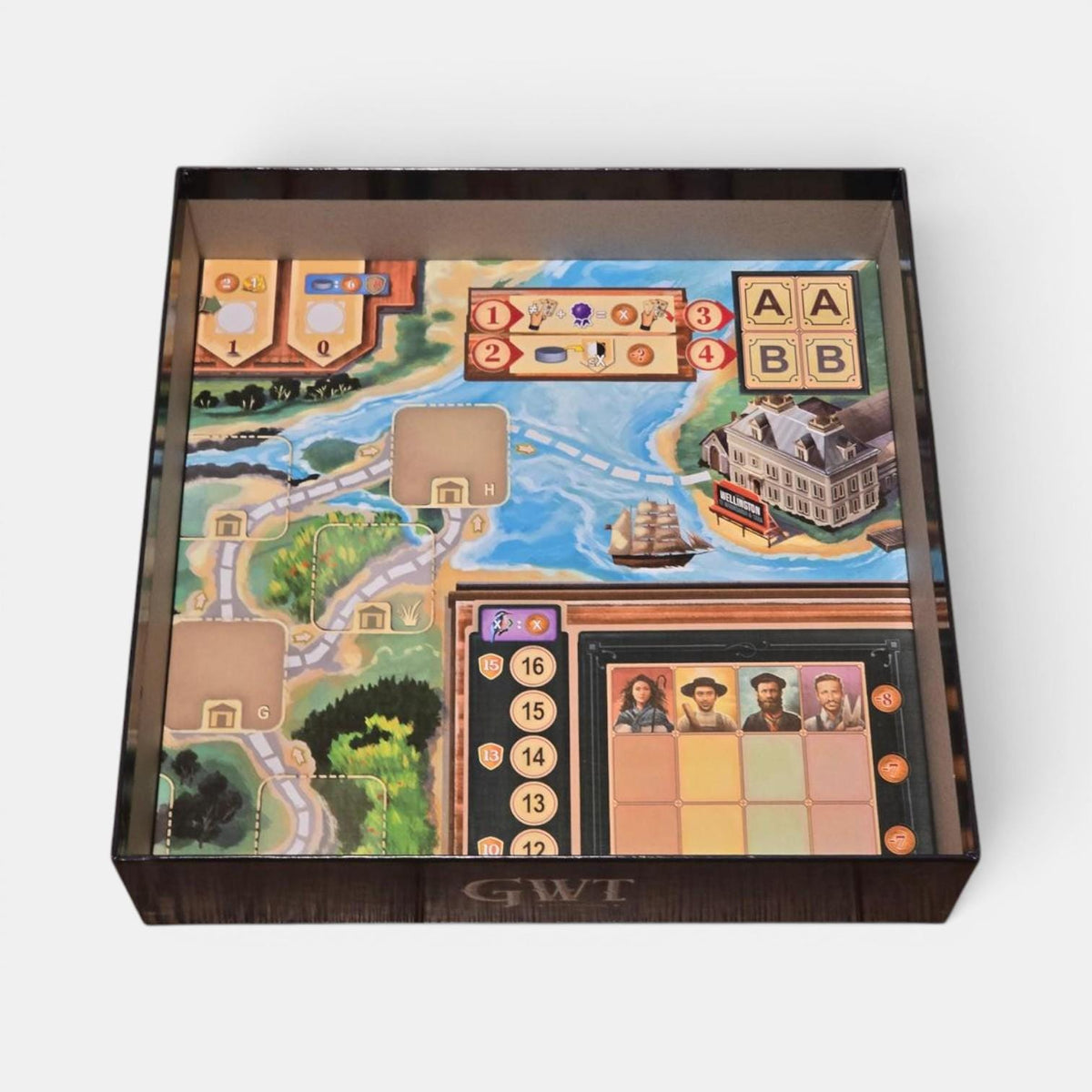 Great Western Trail New Zealand Organizer Insert