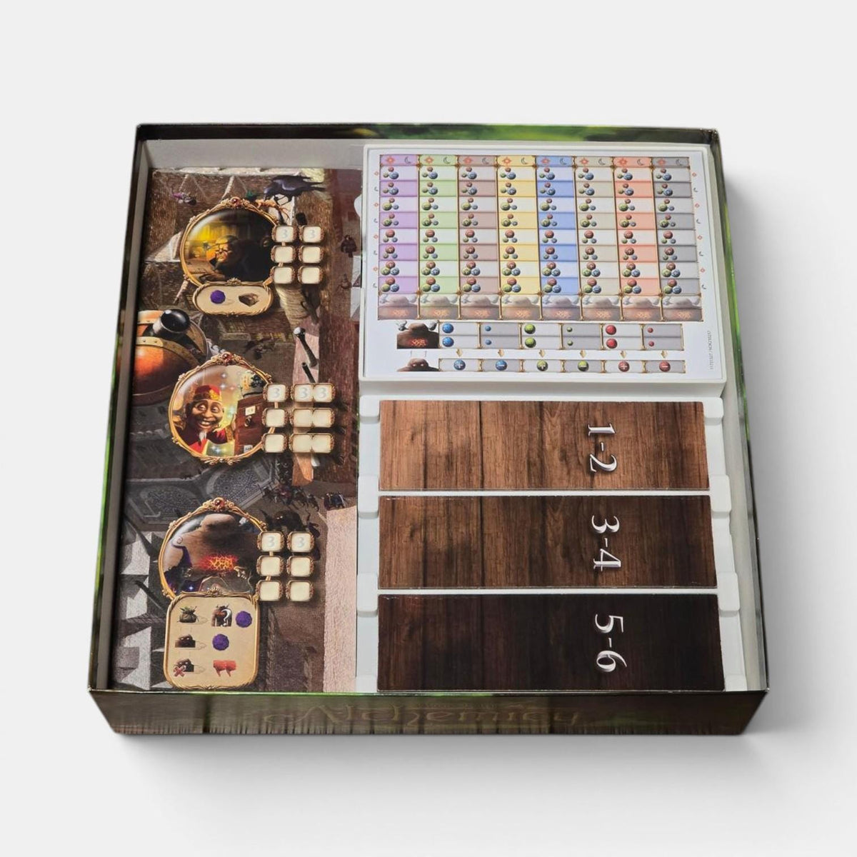 Alchemists with The King's Golem Expansion Organizer Insert