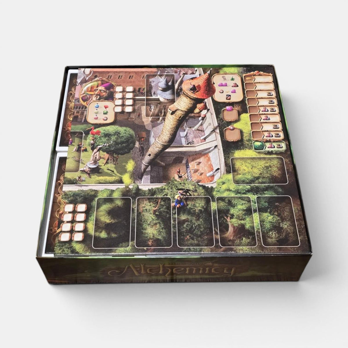 Alchemists with The King's Golem Expansion Organizer Insert