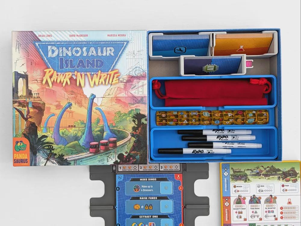Dinosaur Island: Rawr and Write Organizer