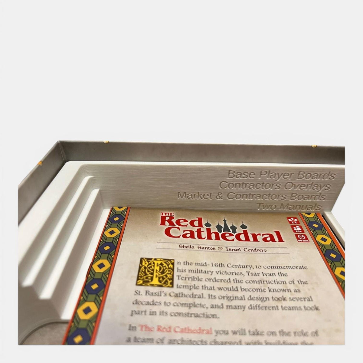 Red Cathedral (with Contractors Expansion) Insert / Organizer