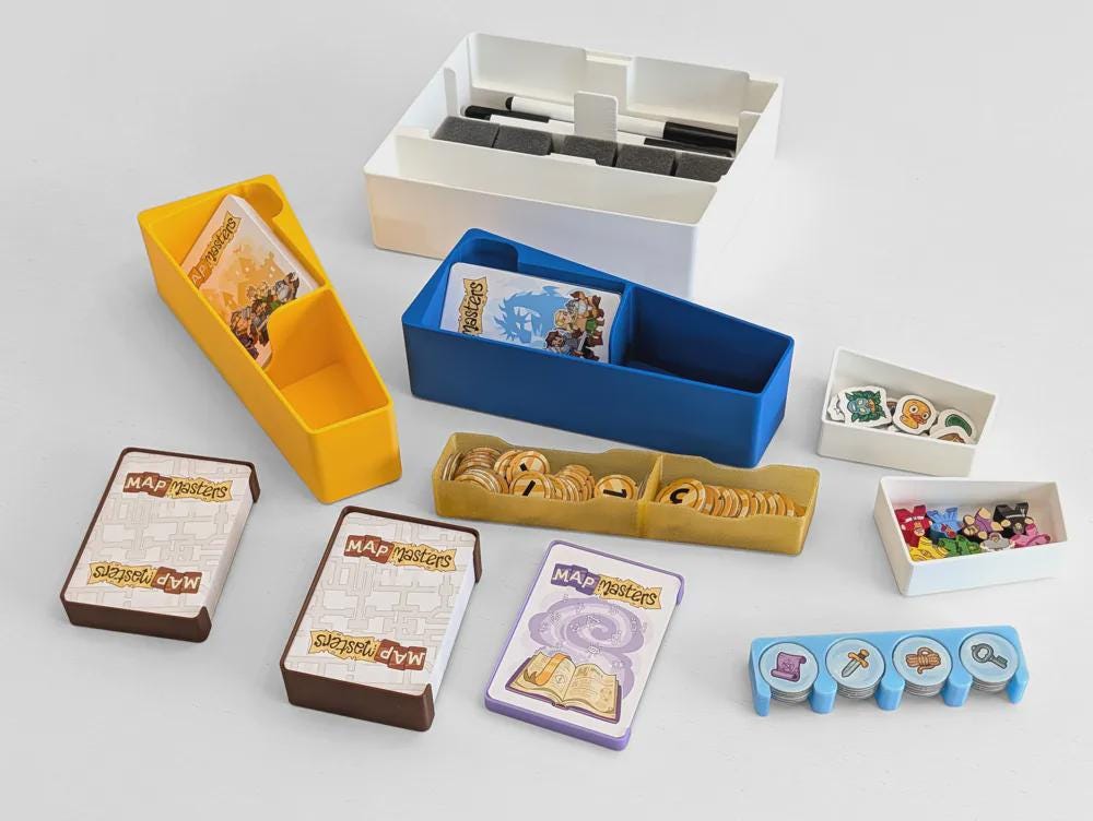Map Masters - Organizer Insert