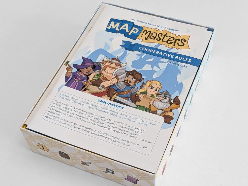 Map Masters - Organizer Insert