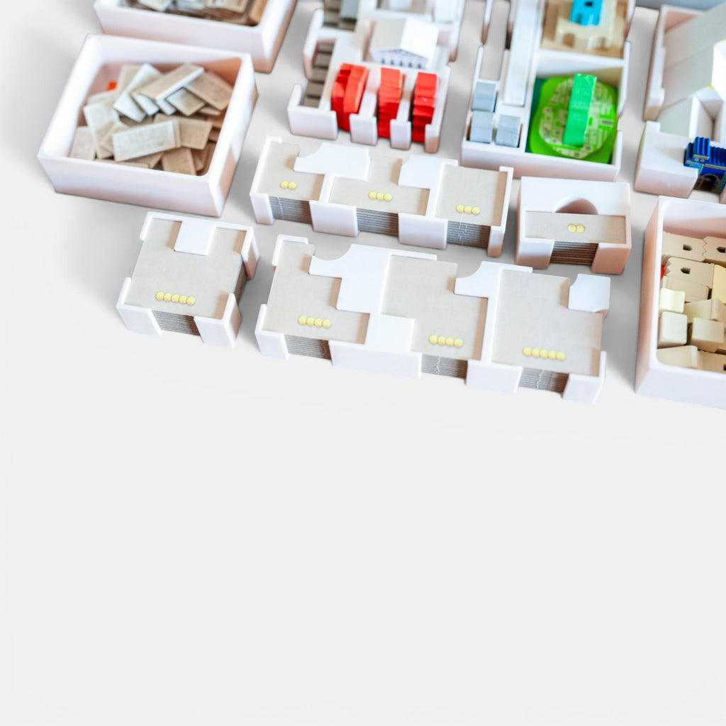 World Wonders Board Game Insert