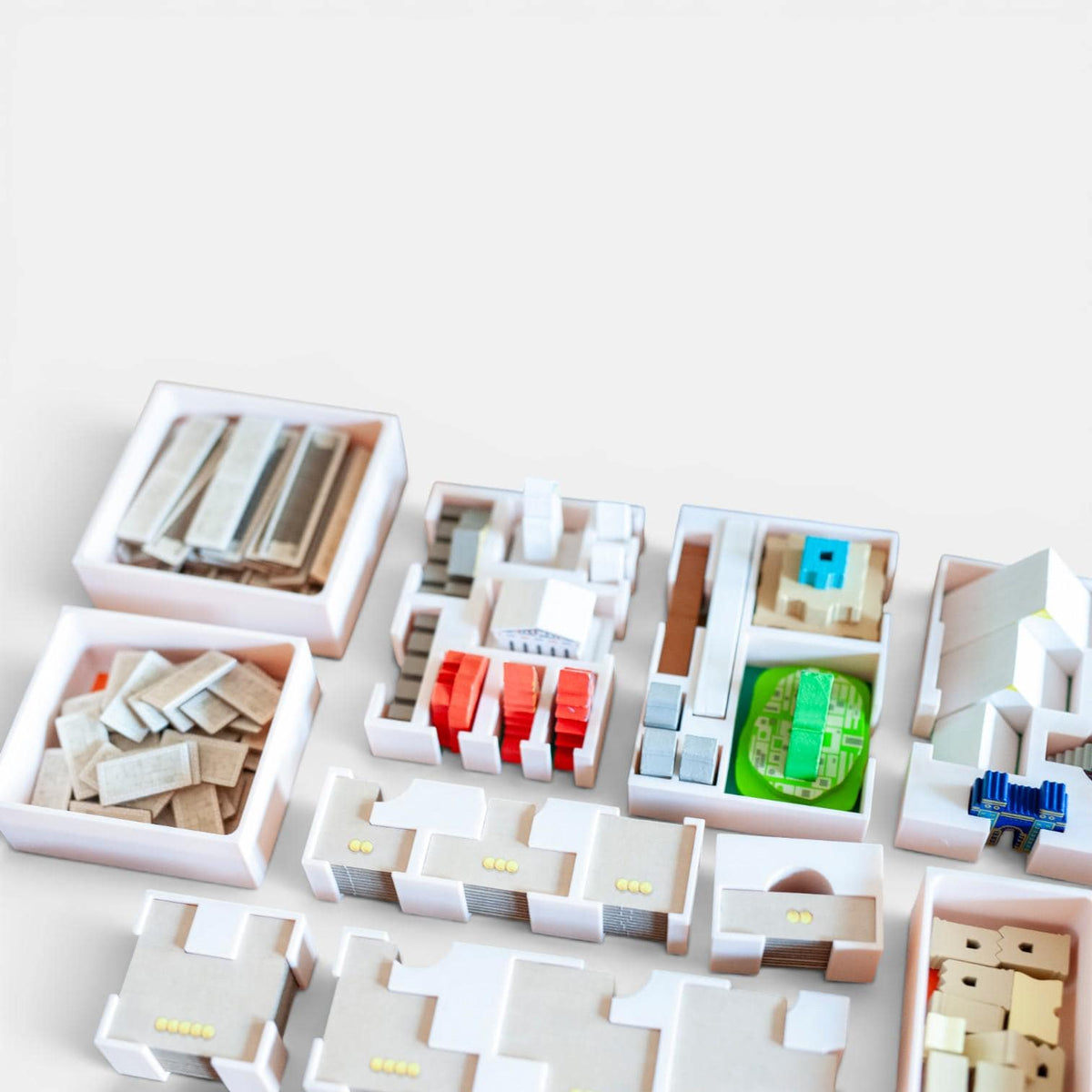 World Wonders Board Game Insert