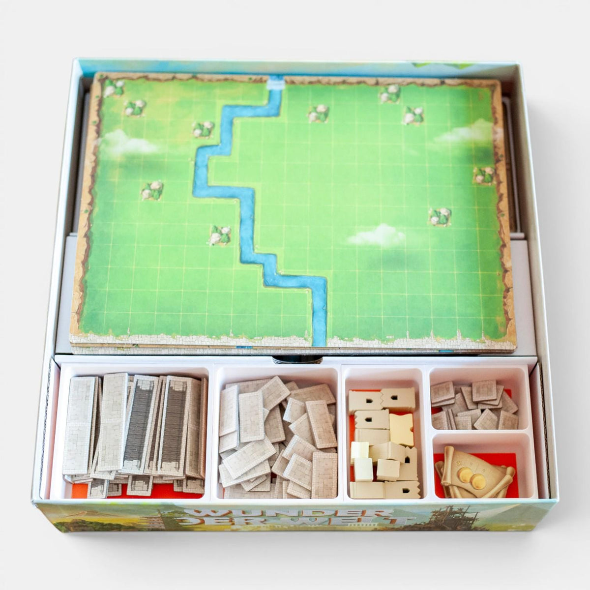 World Wonders Board Game Insert