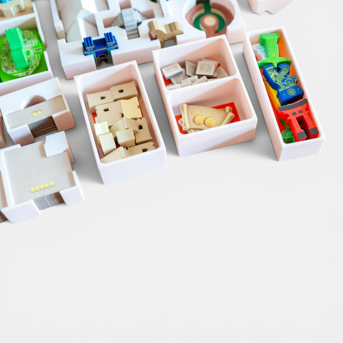 World Wonders Board Game Insert
