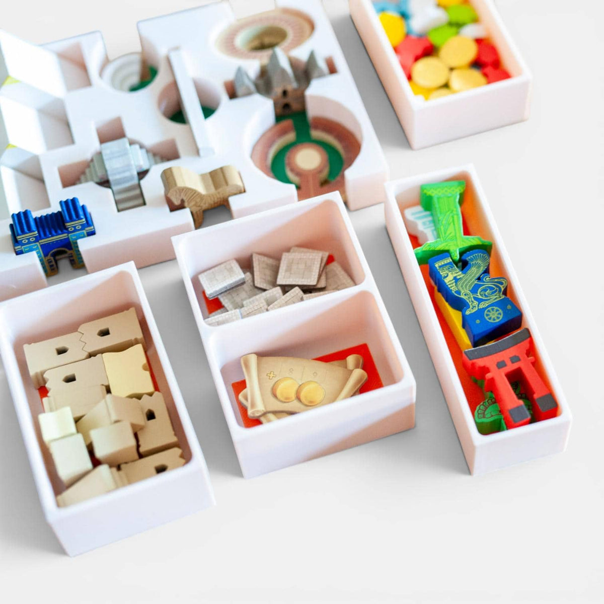 World Wonders Board Game Insert