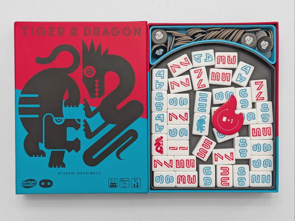 Tiger and Dragon Organizer Insert