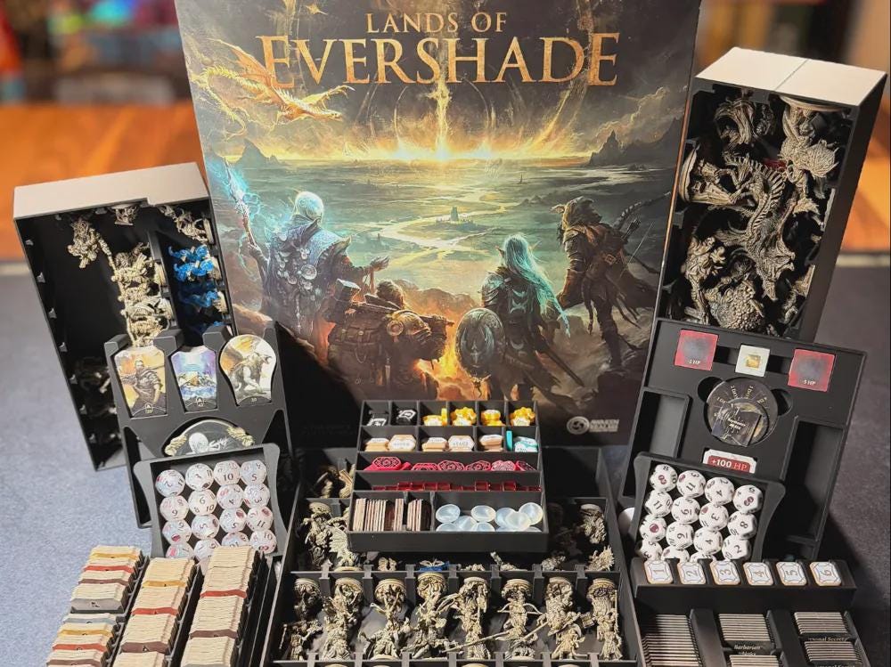 Lands of Evershade All-In insert