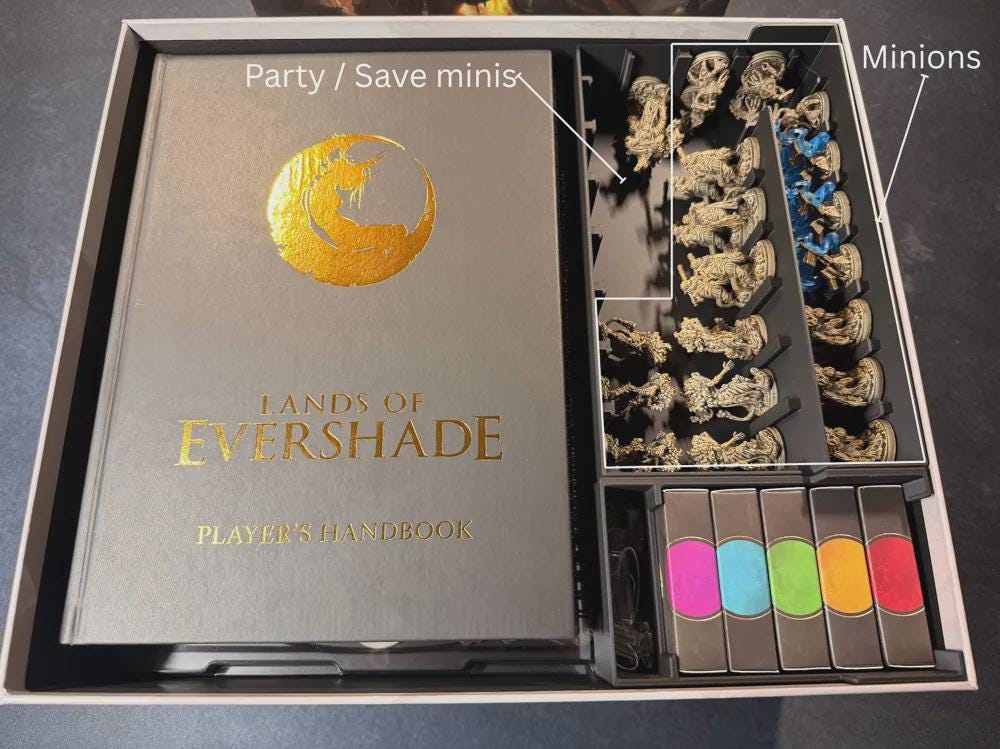 Lands of Evershade All-In insert