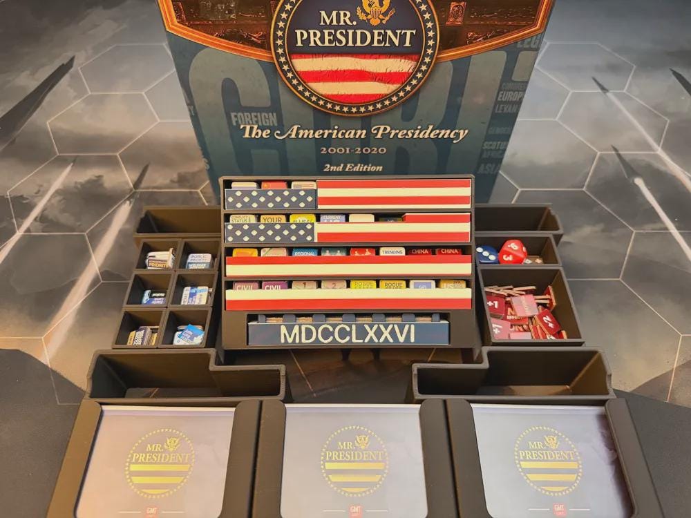 Mr. President The American Presidency Organizer / Insert