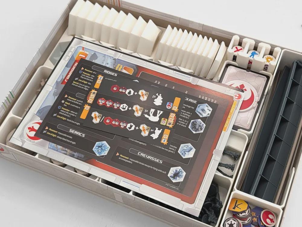 Star Wars: Battle of Hoth Organizer Insert