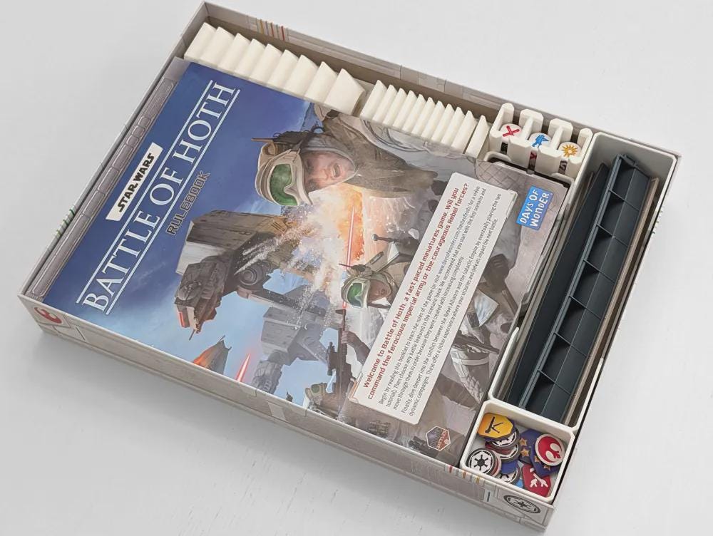 Star Wars: Battle of Hoth Organizer Insert