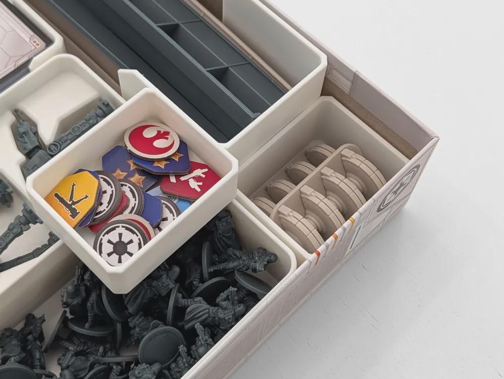 Star Wars: Battle of Hoth Organizer Insert