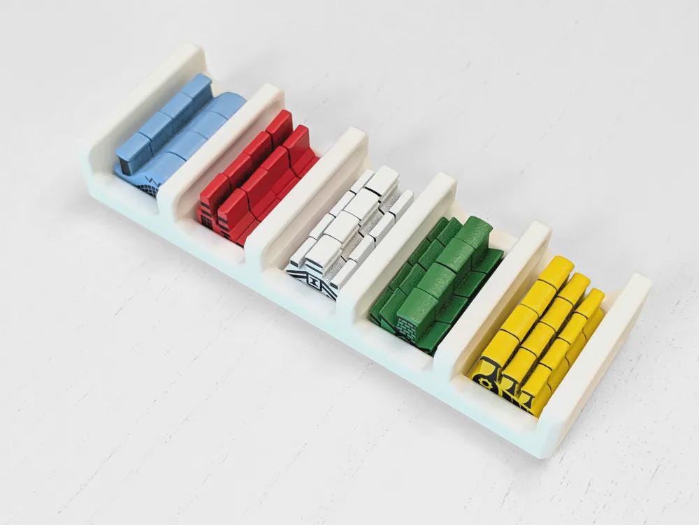 Container Board Game Organizer