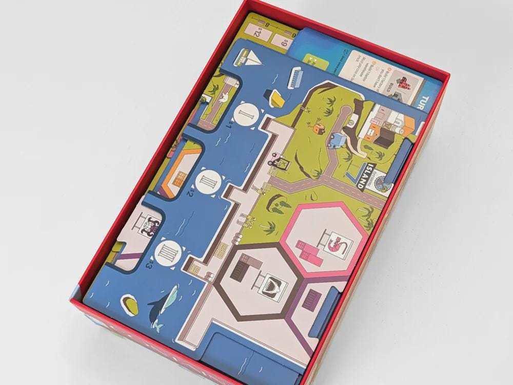 Container Board Game Organizer
