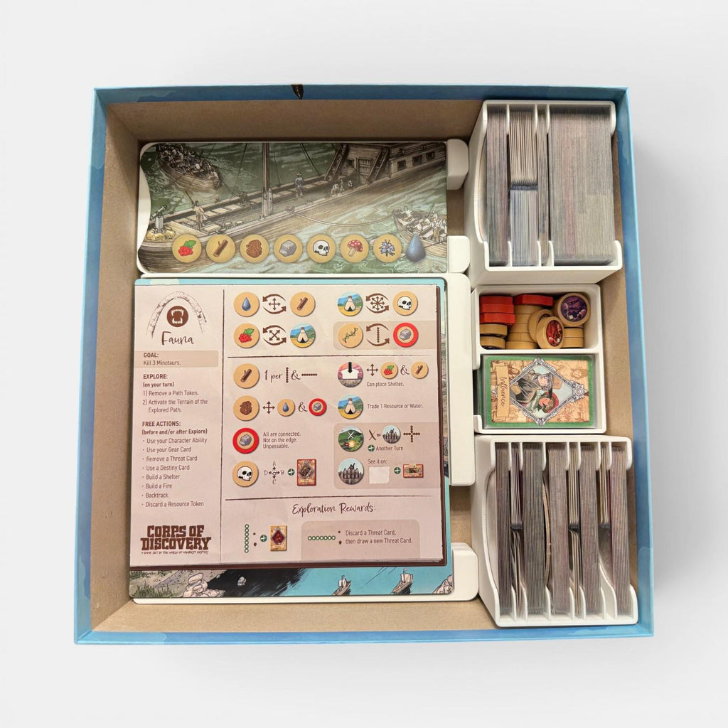 Corps of Discovery Insert / Organizer for Ultimate and Deluxe Edition