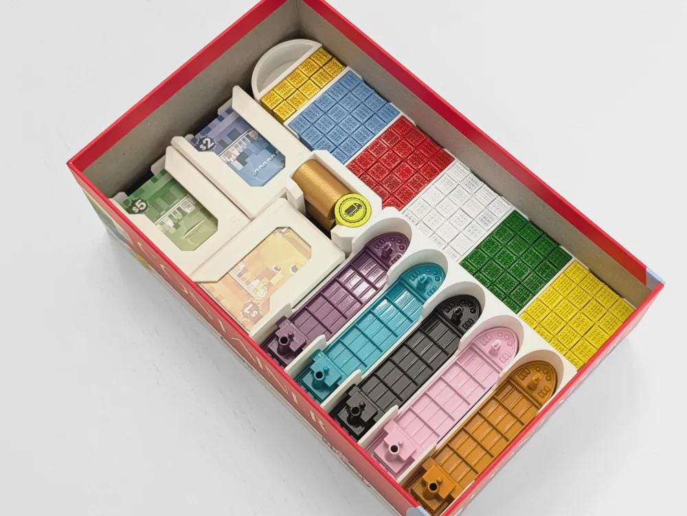 Container Board Game Organizer