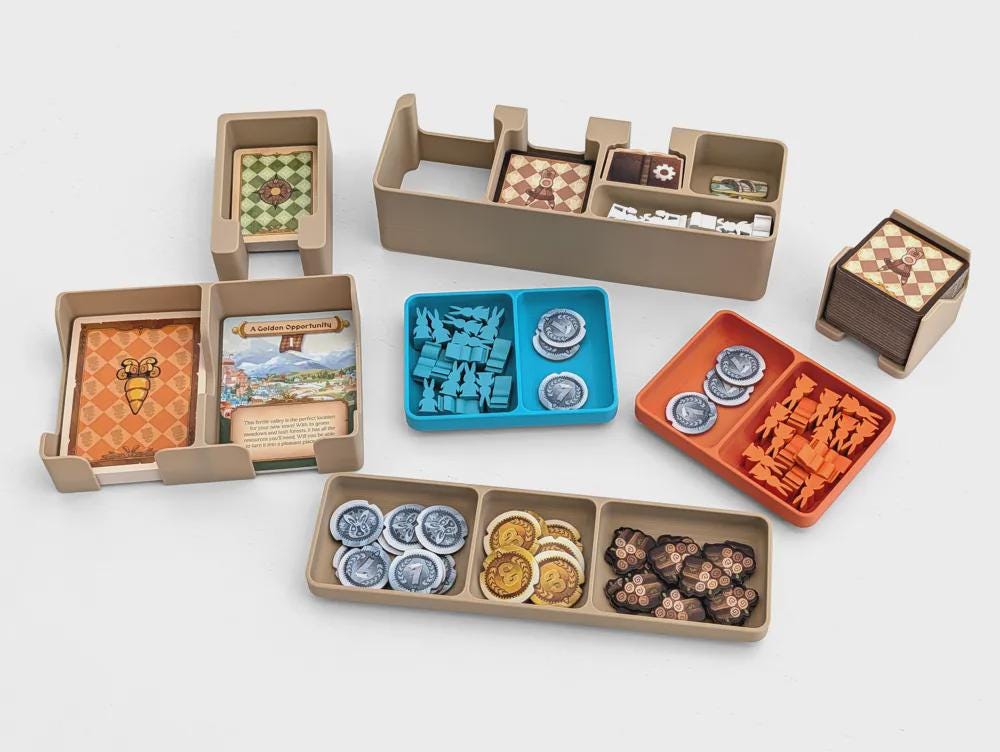 Bunny Kingdom Town - Organizer Insert
