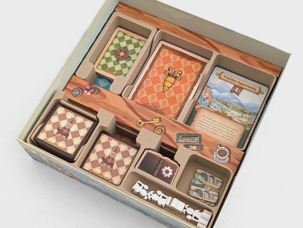 Bunny Kingdom Town - Organizer Insert