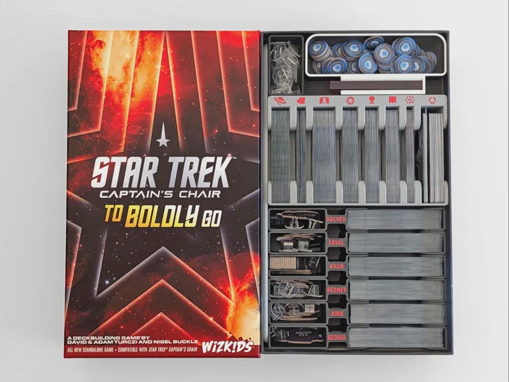 Star Trek: Captain's Chair To Boldly Go