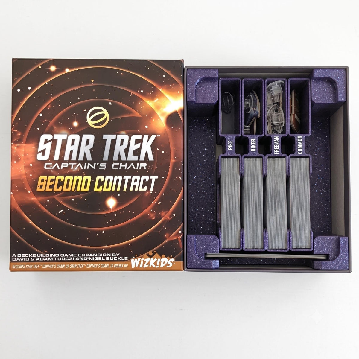 Star Trek: Captain's Chair Second Contact - Insert