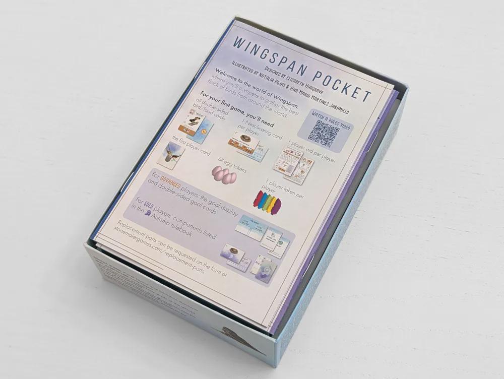 Wingspan Pocket Sleeved - Organizer Insert