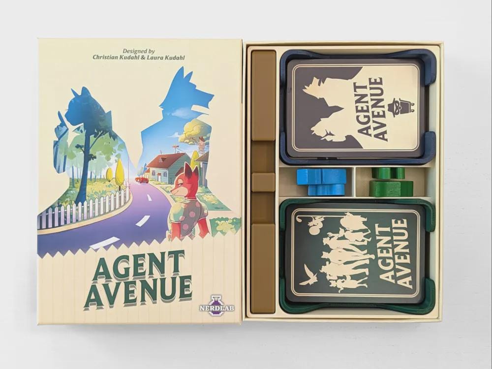 Agent Avenue w/Expansion - Organizer Insert