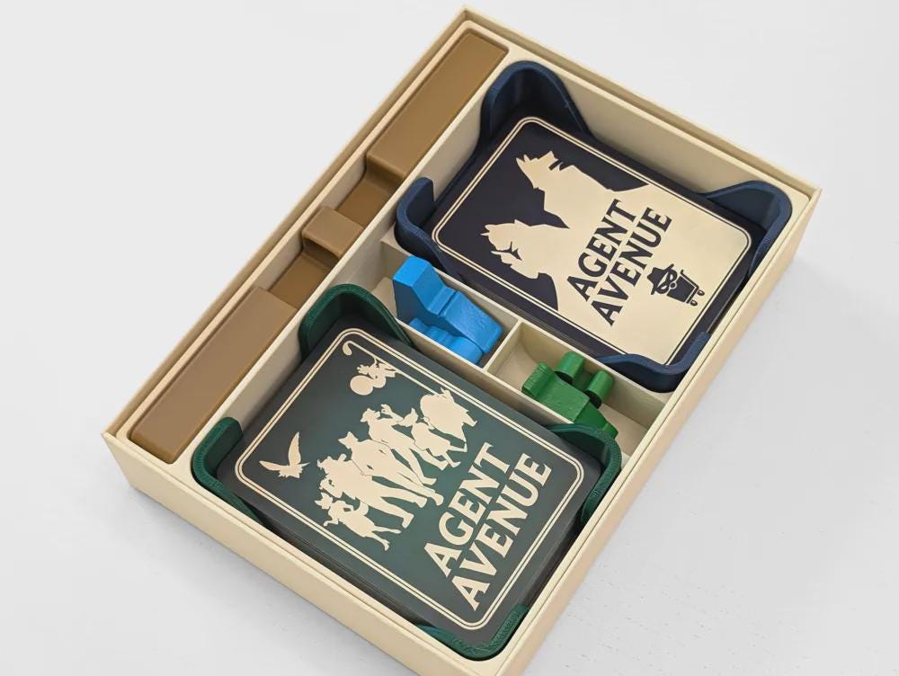 Agent Avenue w/Expansion - Organizer Insert